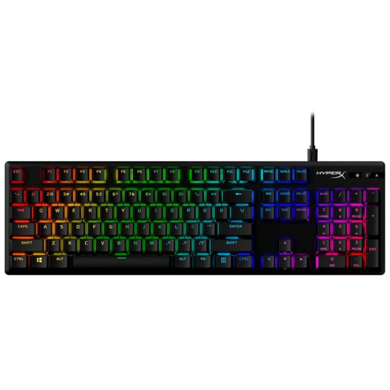 HyperX Alloy Origins PBT Teclado Mecánico Gaming RGB Negro Reacondicionado
