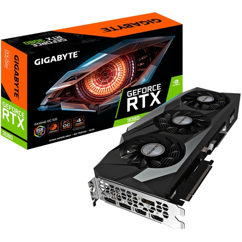 Gigabyte GeForce RTX 3080 GAMING OC V2 LHR 10GB GDDR6X