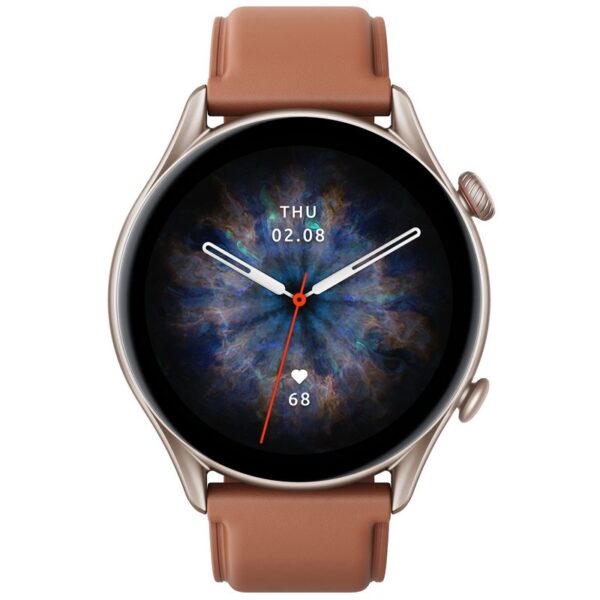 Amazfit GTR 3 Pro Reloj Smartwatch Cuero Marrón