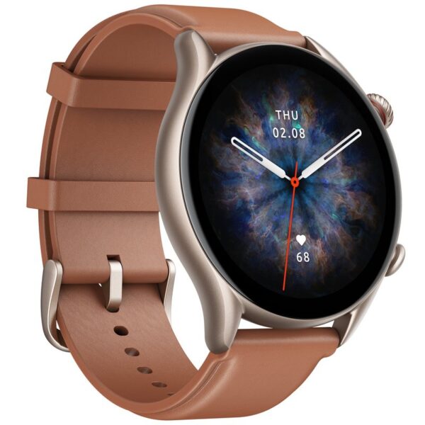 Amazfit GTR 3 Pro Reloj Smartwatch Cuero Marrón