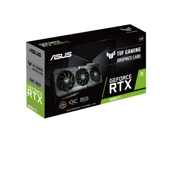 ASUS TUF Gaming GeForce RTX 3060 TI OC Edition V2 LHR 8GB GDDR6