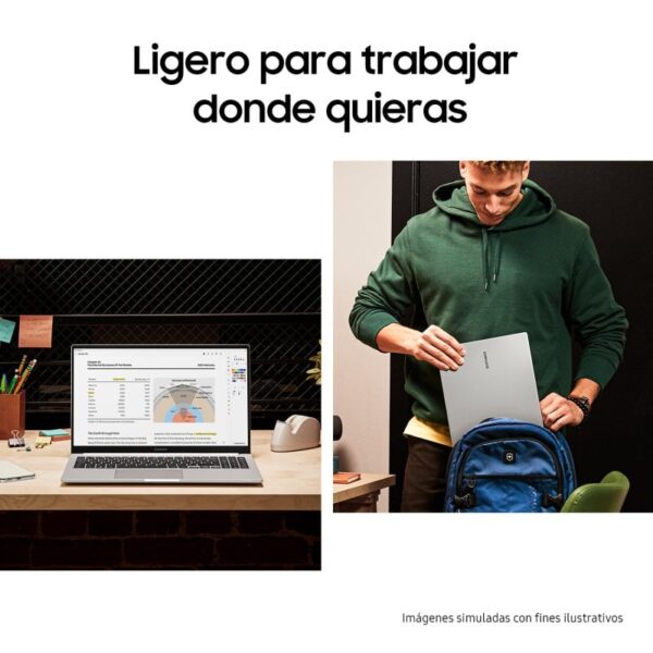 Samsung Galaxy Book3 Intel Core i7-1355U/16GB/512GB SSD/15.6" Reacondicionado