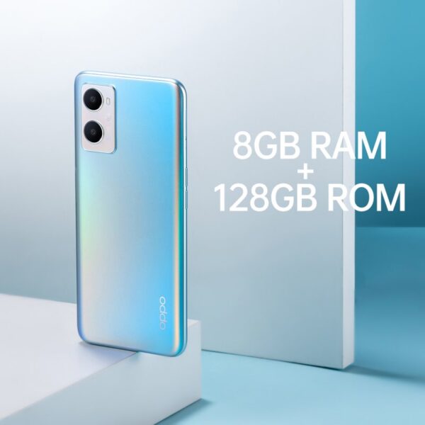 OPPO A96 8/128GB Azul Libre + Cable USB 3.1 Type-C Reacondicionado