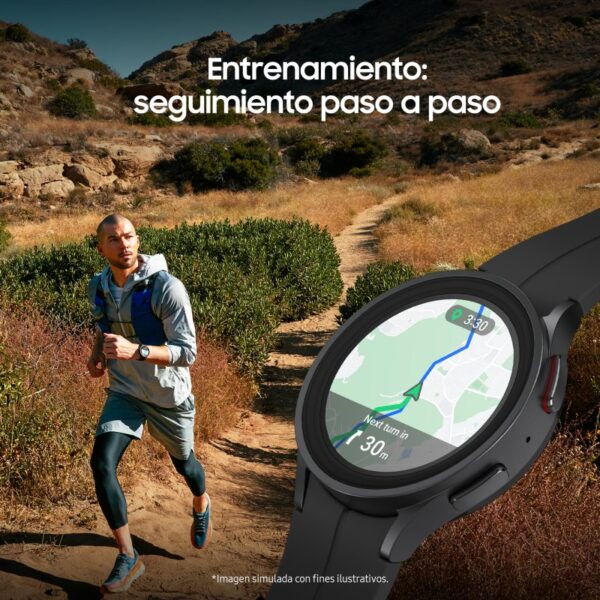 Samsung Galaxy Watch5 Pro 4G 45mm Reloj Smartwatch Negro Reacondicionado