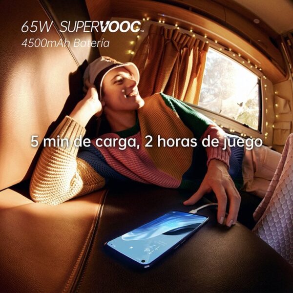 OPPO Find X5 Lite 5G 8/256GB Azul Libre + Cable USB 3.1 Type-C