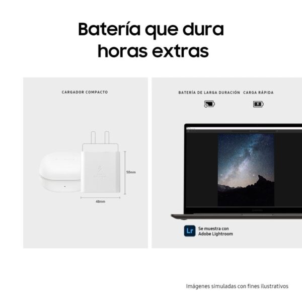 Samsung Galaxy Book3 Intel Core i7-1355U/16GB/512GB SSD/15.6" Reacondicionado