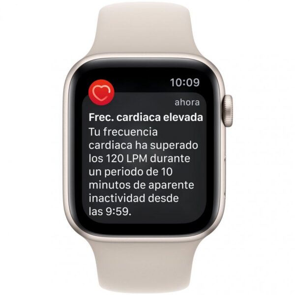 Apple Watch SE GPS 2ª Generación 44mm Aluminio Starlight  con Correa Sport Beige Reacondicionado