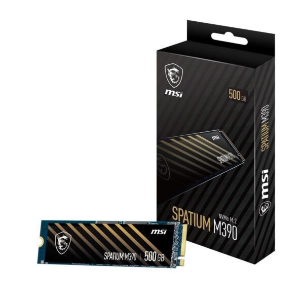 MSI Spatium M390 SSD 500GB NVMe M.2 Reacondicionado