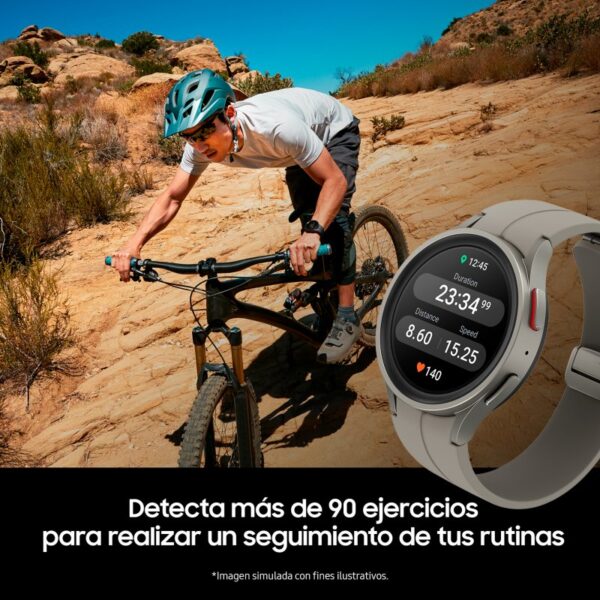 Samsung Galaxy Watch5 Pro 4G 45mm Reloj Smartwatch Negro Reacondicionado