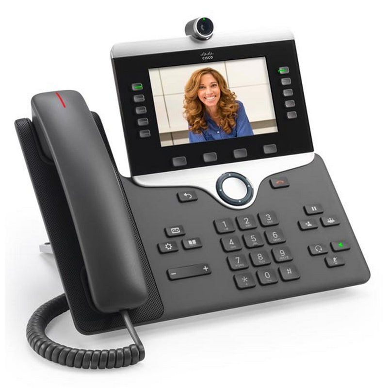 Cisco IP Phone 8865 Teléfono VoIP Negro Reacondicionado