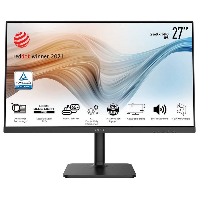 MSI Modern MD272QP 27" IPS WQHD 75Hz USB-C Reacondicionado