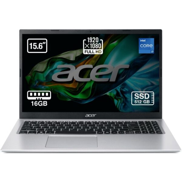 Acer Aspire 3 A315-58-77EL Intel Core i7-1165G7/16GB/512GB SSD/15.6" Reacondicionado