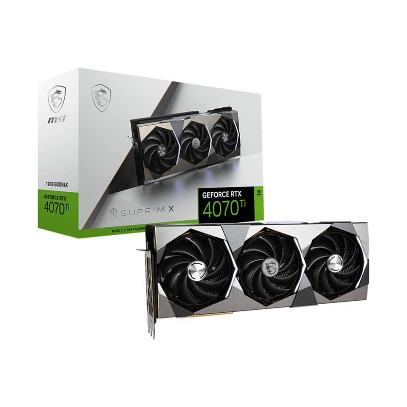 MSI GeForce RTX 4070 Ti SUPRIM X 12GB GDDR6X Reacondicionado