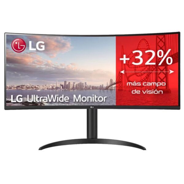 LG 34WP75CP-B 34" LED UWQHD 160Hz FreeSync Premium Curvo USB-C Reacondicionado
