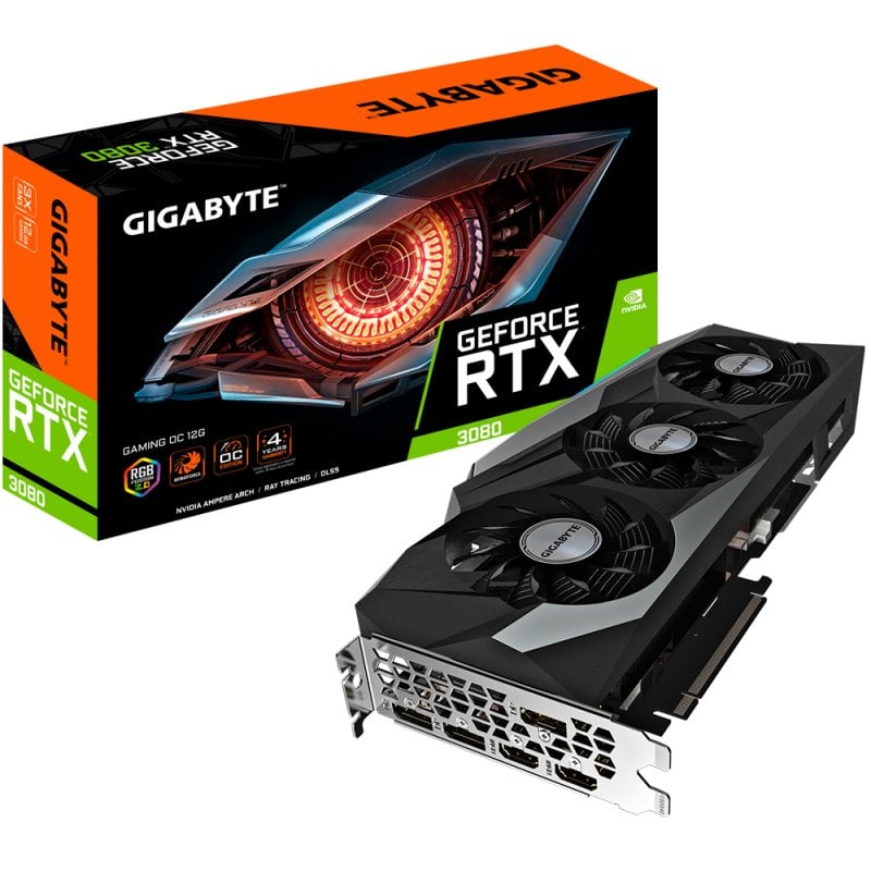 Gigabyte GeForce RTX 3080 GAMING OC 12GB GDDR6 Reacondicionado