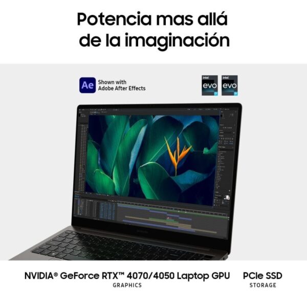 Samsung Galaxy Book3 Ultra Intel Evo Core i9-13900H/32GB/1TB SSD/RTX 4070/16" Reacondicionado