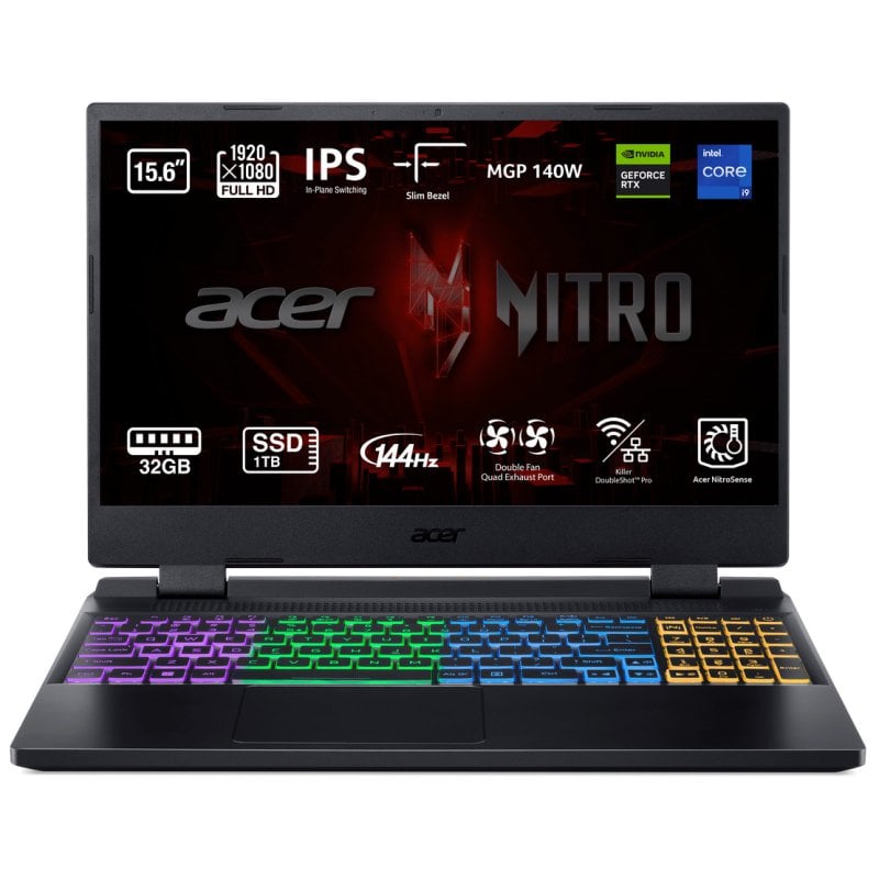Acer Nitro 5 AN515-58-77YB Intel Core i7-12650H/32GB/1TB SSD/RTX 4060/15.6"" Reacondicionado