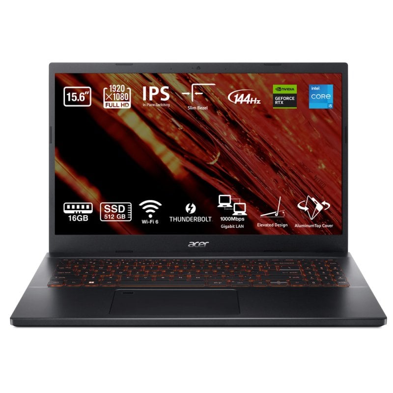 Acer Aspire 7 A715-76G-529W Intel Core i5-12450H/16GB/512GB SSD/RTX 3050/15.6"" Reacondicionado