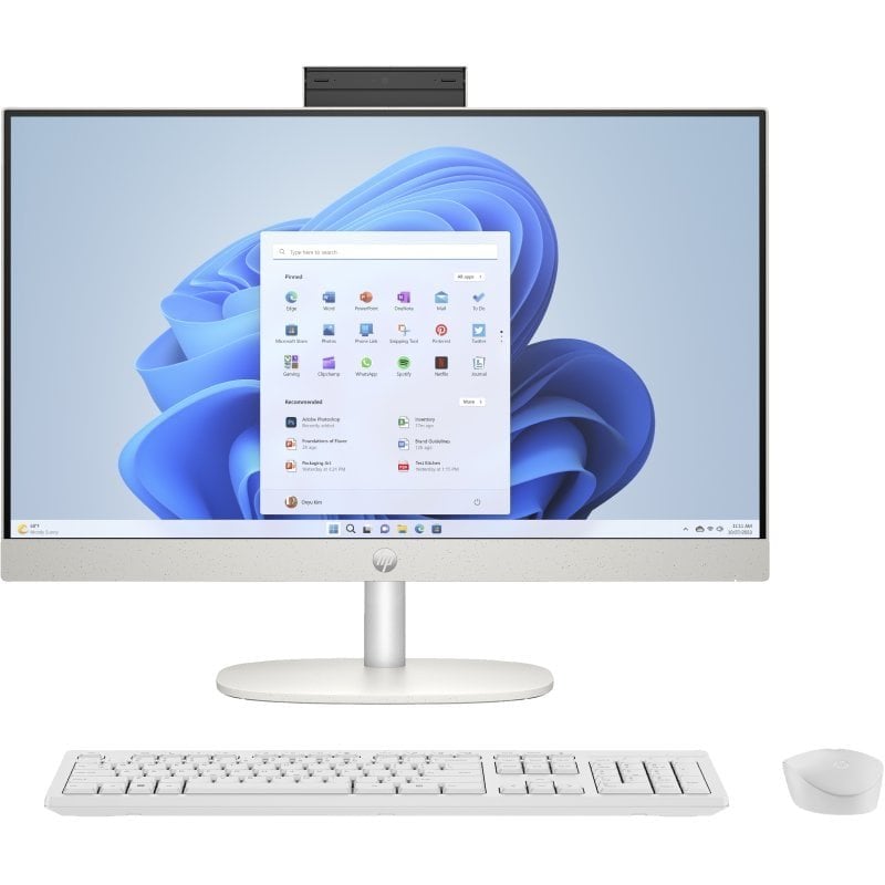 HP All-in-One 24-cr0018ns AMD Ryzen 5 7520U/16GB/512GB SSD/23.8" Reacondicionado