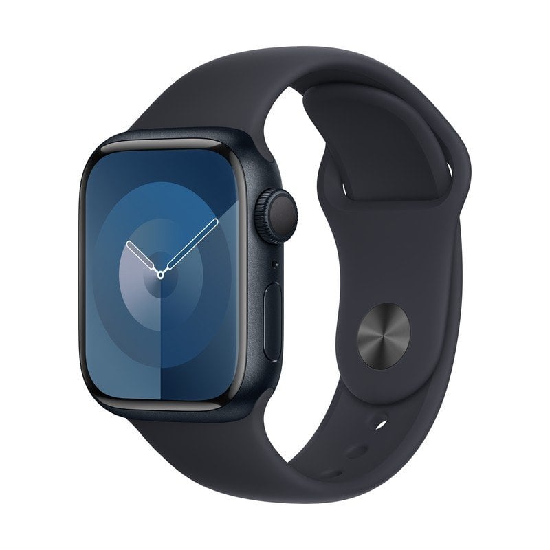 Apple Watch Series 9 GPS 41mm Medianoche Caja de Aluminio con Correa Deportiva Medianoche M/L Reacondicionado