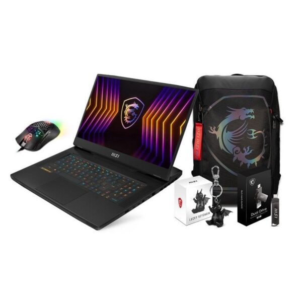 MSI Titan GT77 HX 13VI-006ES Intel Core i9-13980HX/128GB/2TB SSD/RTX 4090/17.3"" + Bundle Gaming Reacondicionado