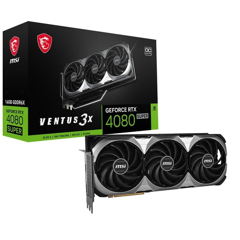 MSI GeForce RTX 4080 SUPER VENTUS 3X OC 16GB GDDR6X DLSS3 Reacondicionado