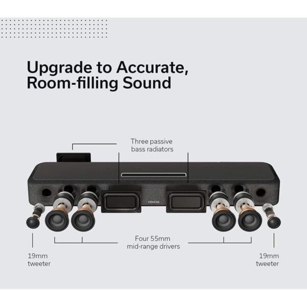 Denon Sound Bar 550 Barra de Sonido Compacta