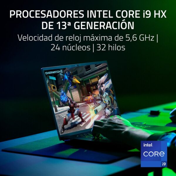 Razer Blade 16 QHD+ Intel Core i9-13950HX/32GB/1TB SSD/RTX 4080/16" Reacondicionado