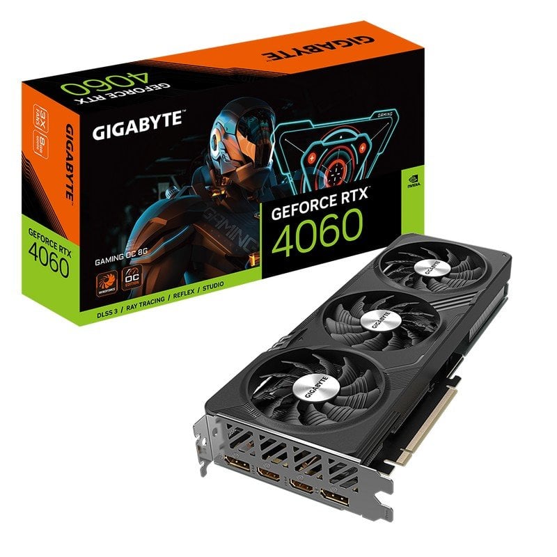 Gigabyte GeForce RTX­­ 4060 GAMING OC 8GB GDDR6 DLSS3 Reacondicionado