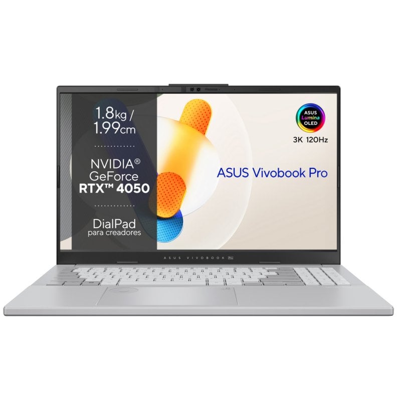ASUS Vivobook Pro 15 OLED N6506MU-MA029 Intel Core Ultra 7 155H/16GB/1TB SSD/RTX 4050/15.6" Reacondicionado