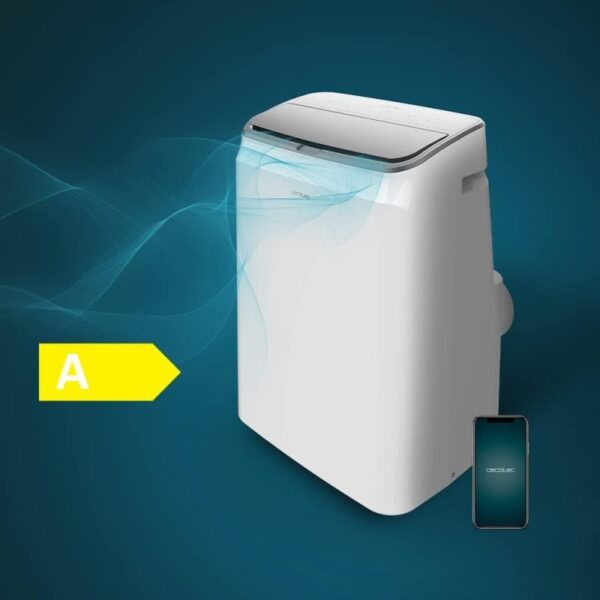 Cecotec ForceClima 14800 Soundless Aire Acondicionado Portátil con Bomba de Calor 3500 Frigorías Reacondicionado