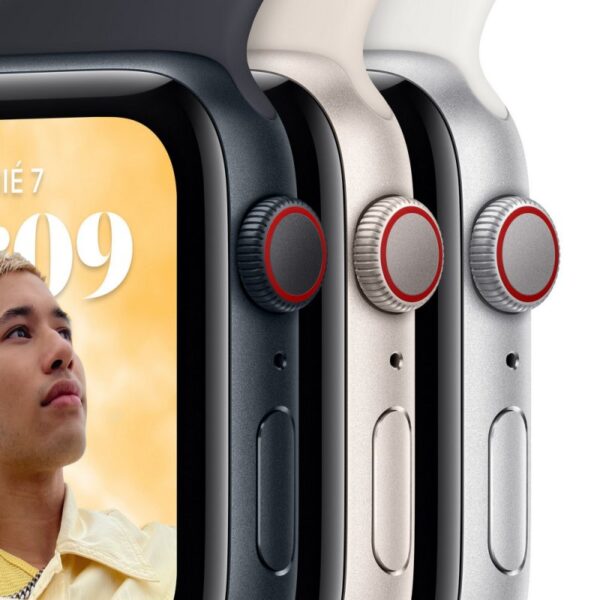 Apple Watch SE LTE 2ª Generación 44mm Aluminio Midnight con Correa Sport Negra