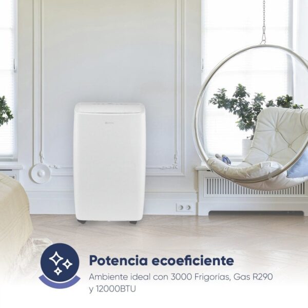 Origial AirFeel 3000W WIFI Aire Acondicionado Portátil con Bomba de Calor y WIFI 3000 Frigorías Reacondicionado