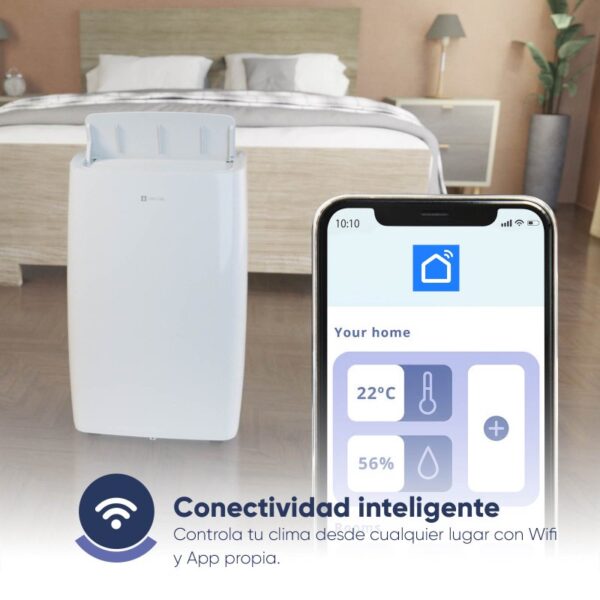 Origial AirFeel 3000W WIFI Aire Acondicionado Portátil con Bomba de Calor y WIFI 3000 Frigorías Reacondicionado