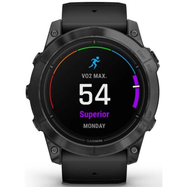 Garmin Epix Pro (Gen 2) Reloj Smartwatch 51mm Gris con Correa de Silicona Negra Reacondicionado
