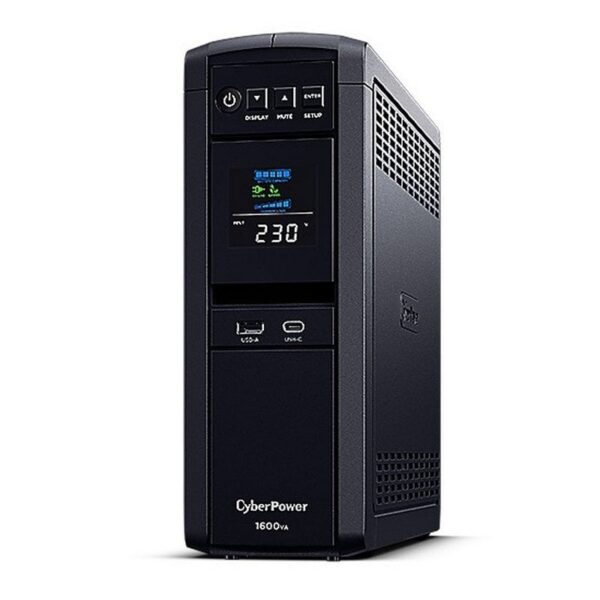 Cyberpower CP1600EPFCLCD SAI Línea Interactiva Formato Torre 1600VA 1000W con 6 Salidas Schuko Reacondicionado