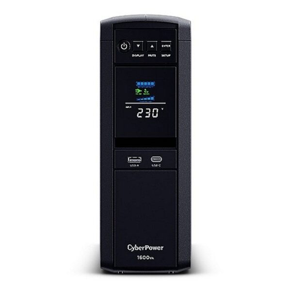 Cyberpower CP1600EPFCLCD SAI Línea Interactiva Formato Torre 1600VA 1000W con 6 Salidas Schuko Reacondicionado