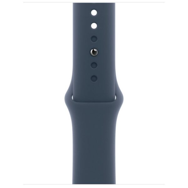Apple Watch SE GPS 40mm Aluminio Plata con Correa Deportiva Azul Tempestad S/M Reacondicionado