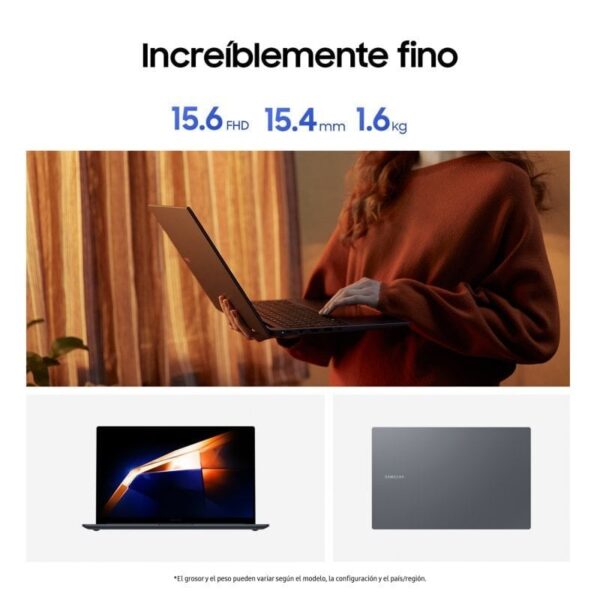 Samsung Galaxy Book4 15 NP750XGJ-KG2ES Intel Core i5-1335U/16GB/512GB SSD/15.6" Reacondicionado