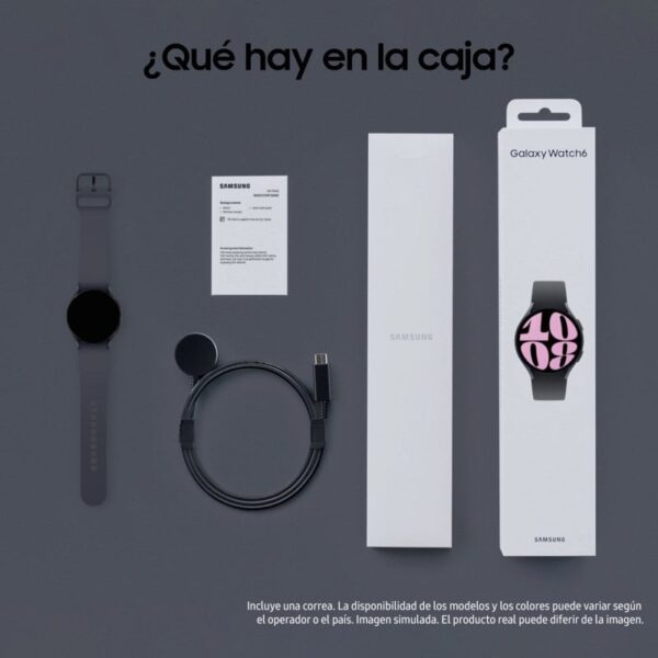Samsung Galaxy Watch6 LTE 40mm Grafito Reacondicionado