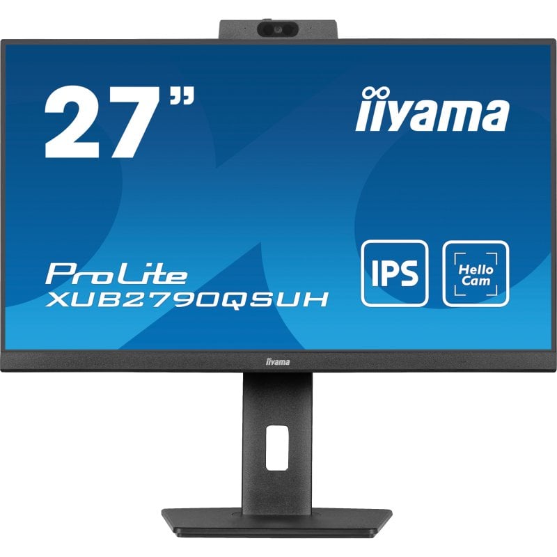 Iiyama ProLite XUB2790QSUH-B1 27" LED IPS QHD 100Hz USB-C Webcam Reacondicionado