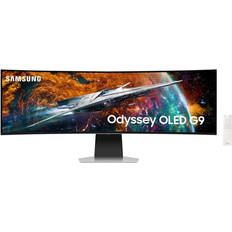 Samsung Odissey G9 S49CG454SU 49" OLED UltraWide Dual QHD 240Hz FreeSync Premium Pro Curva Smart TV Reacondicionado