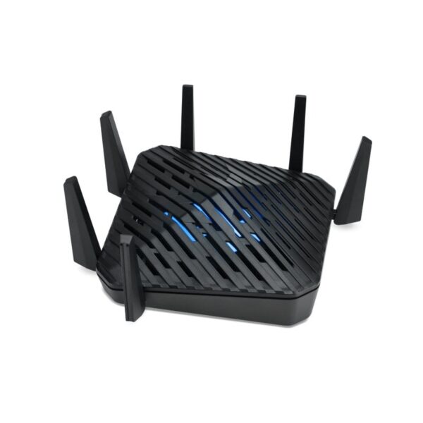 Acer Predator Connect WiFi 6E Router AX7800 Inalámbrico Gigabit Ethernet Tribanda 2.4/5/6GHz Negro Reacondicionado