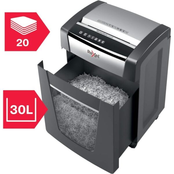 Rexel Momentum X420 Destructora de Papel Corte Confeti Reacondicionado
