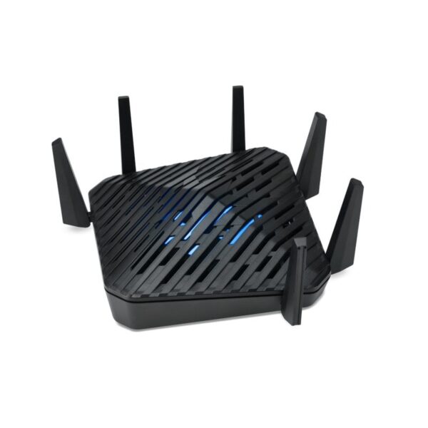 Acer Predator Connect WiFi 6E Router AX7800 Inalámbrico Gigabit Ethernet Tribanda 2.4/5/6GHz Negro Reacondicionado