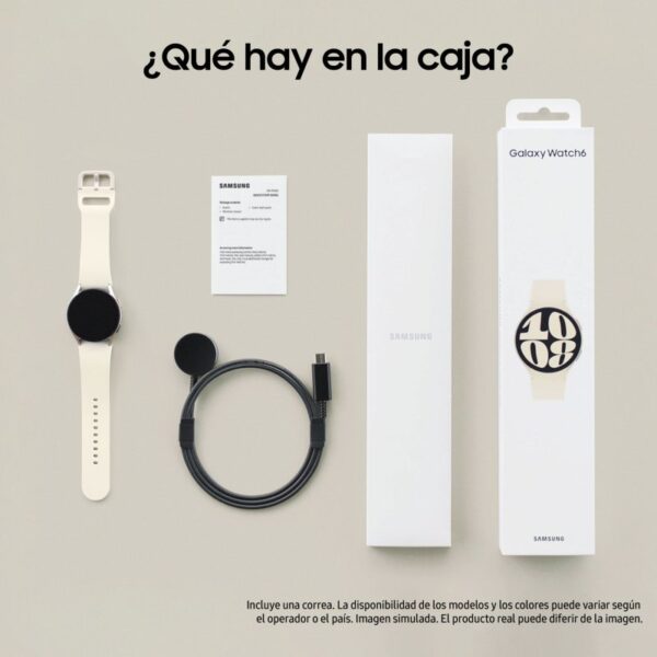 Samsung Galaxy Watch6 Bluetooth 40mm Dorado