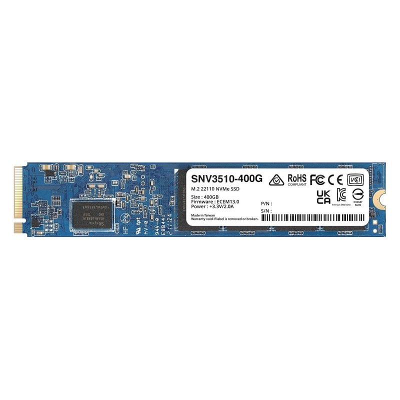 Synology SNV3510-400G SSD 400GB M.2 22110 NVMe PCIe 3.0x4 Reacondicionado