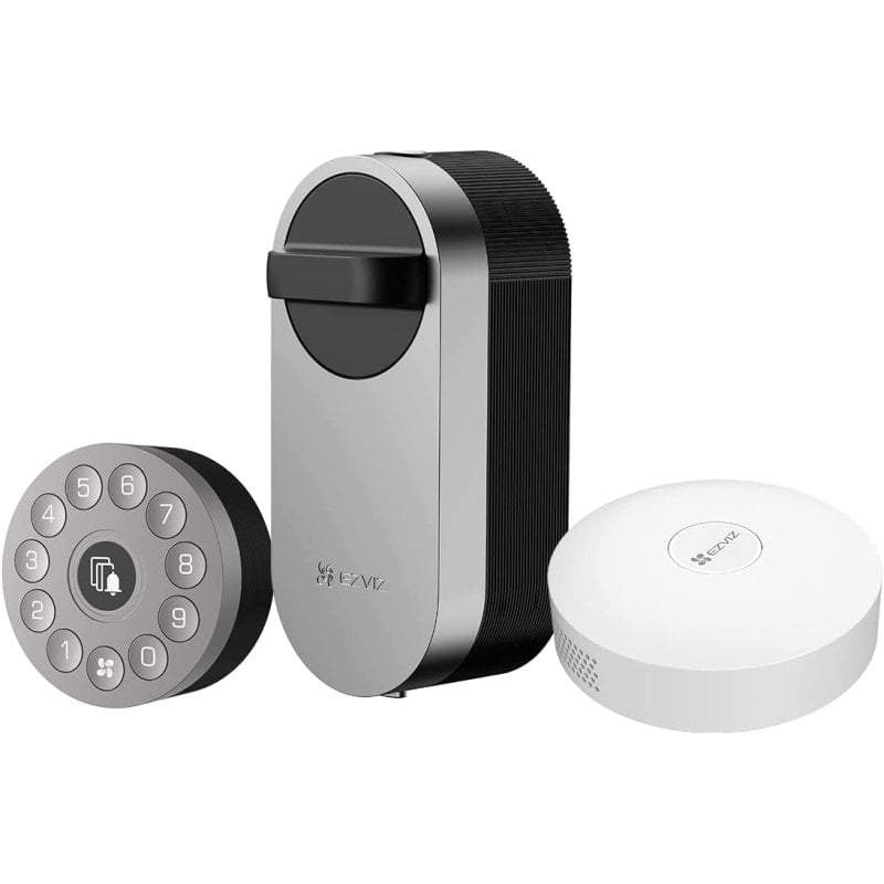 EZVIZ DL01S Smart DIY Kit con Teclado DL01CP + A3 Gateway Reacondicionado