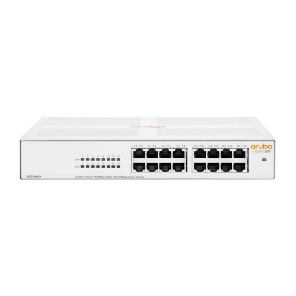 HPE Aruba Instant On 1430 Switch No Gestionado L2 16x Puertos Gigabit Reacondicionado