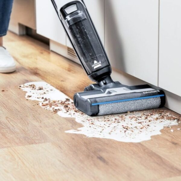 Bissell CrossWave HF3 Cordless Select Aspirador Escoba Fregona en Seco y Húmedo para Suelos Duros